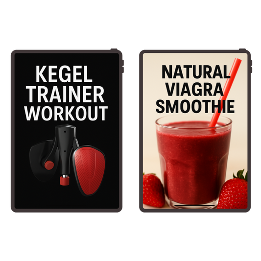 Kegel Trainer Workout + Pre Sex Natural Viagra Smoothie Ebook